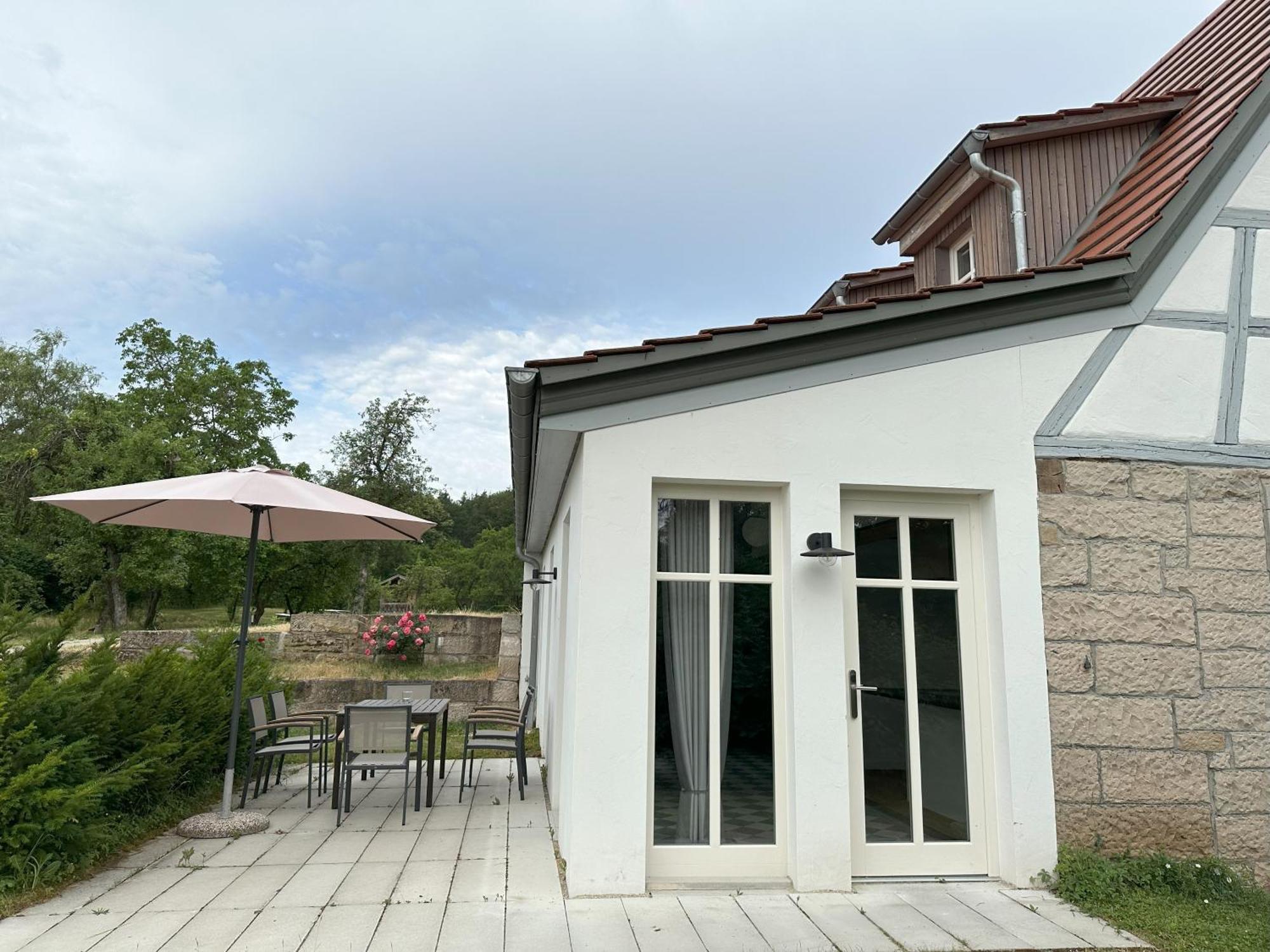 Gutshof Andres Hotel Kirchlauter Buitenkant foto